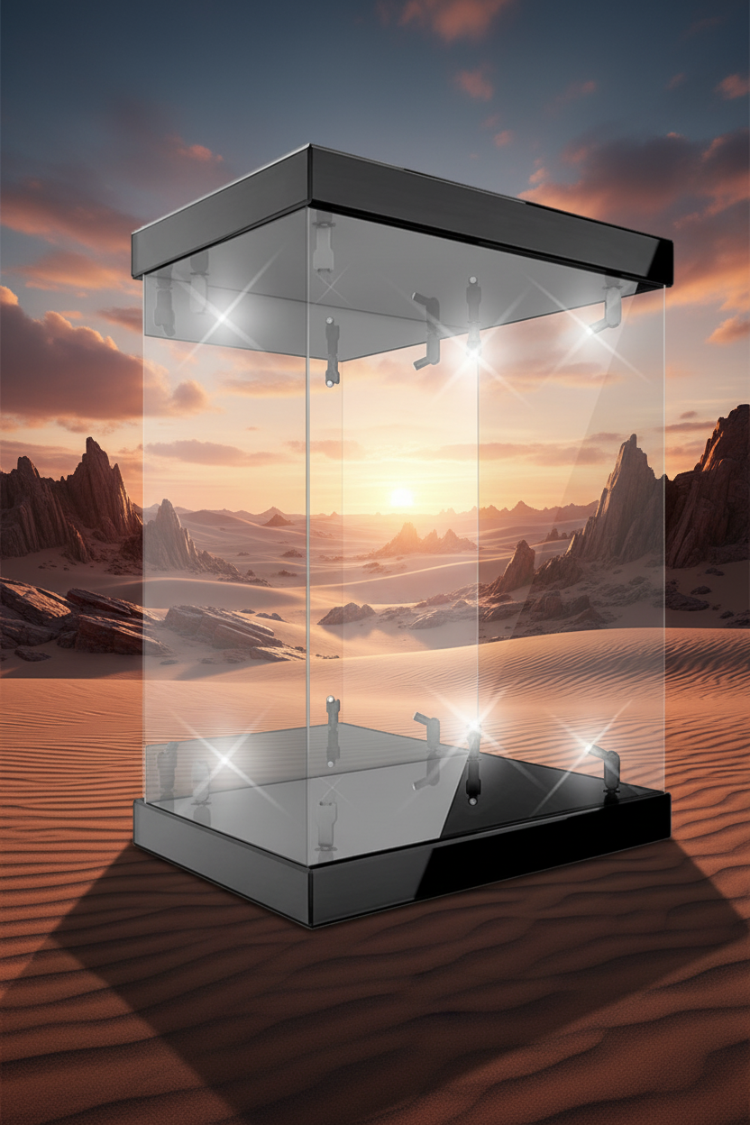 LED Glass Display Case